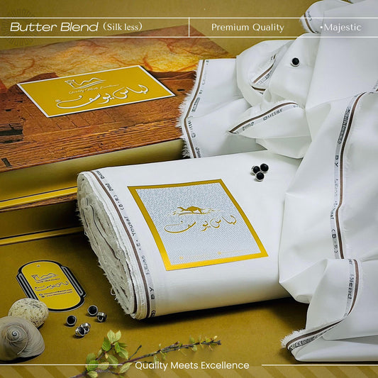 LIBAAS - E - YOUSUF ( BUTTER BLEND )