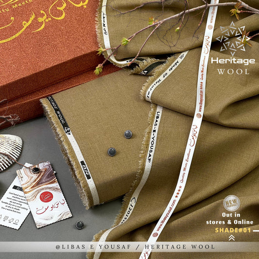 LIBAAS E YOUSUF ( HERITAGE WOOL )