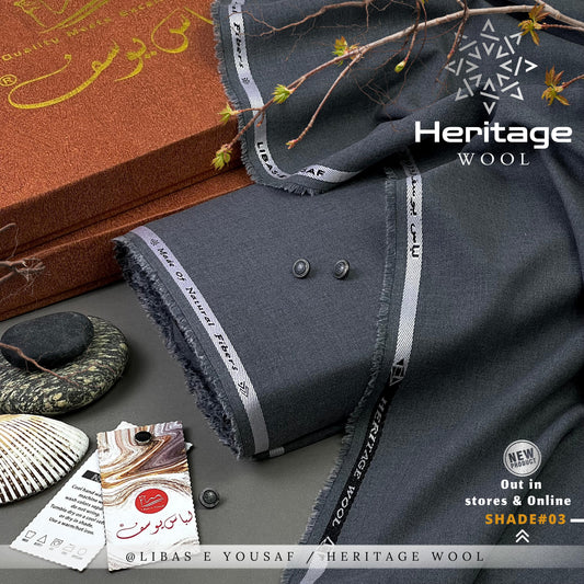 LIBAAS E YOUSUF ( HERITAGE WOOL )