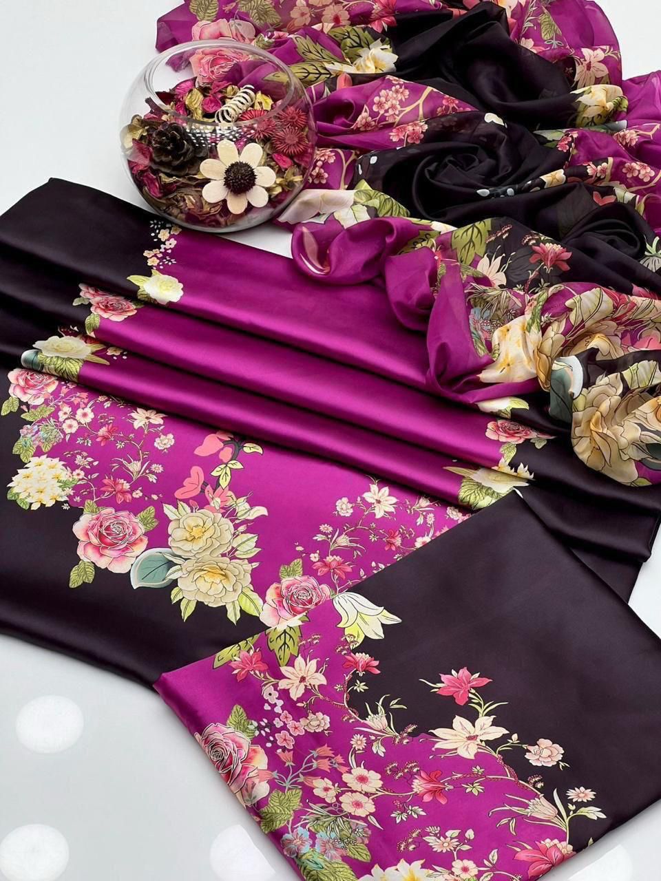 SILK FLORAL ( 3 PIECE )